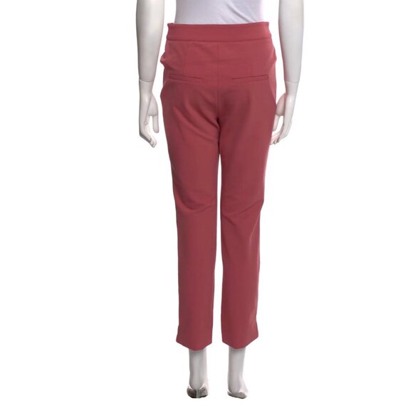 Veronica Beard Pink Straight Leg Ankle Crop Pants Size M - Picture 4 of 5